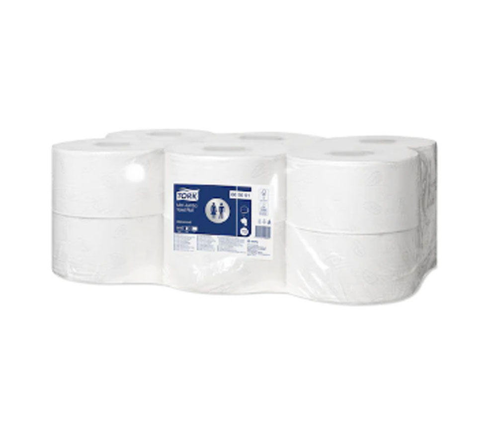 HIGIÉNICO INDUSTRIAL TORK T2 2C 130M/710 S FARDO 12 ROLLOS