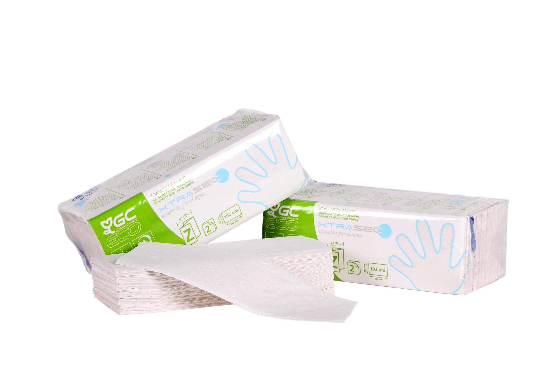 TOALLAS SECAMANOS GC ECO 2C XTRASEC PLEG Z CJ 3840UD
