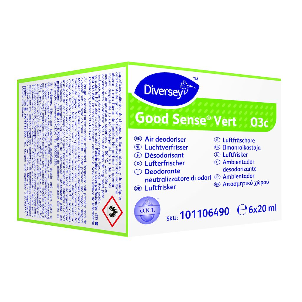 CARGA AMBIENTADOR NEUTRALIZADOR GOOD SENSE VERT 2X6X0.2L