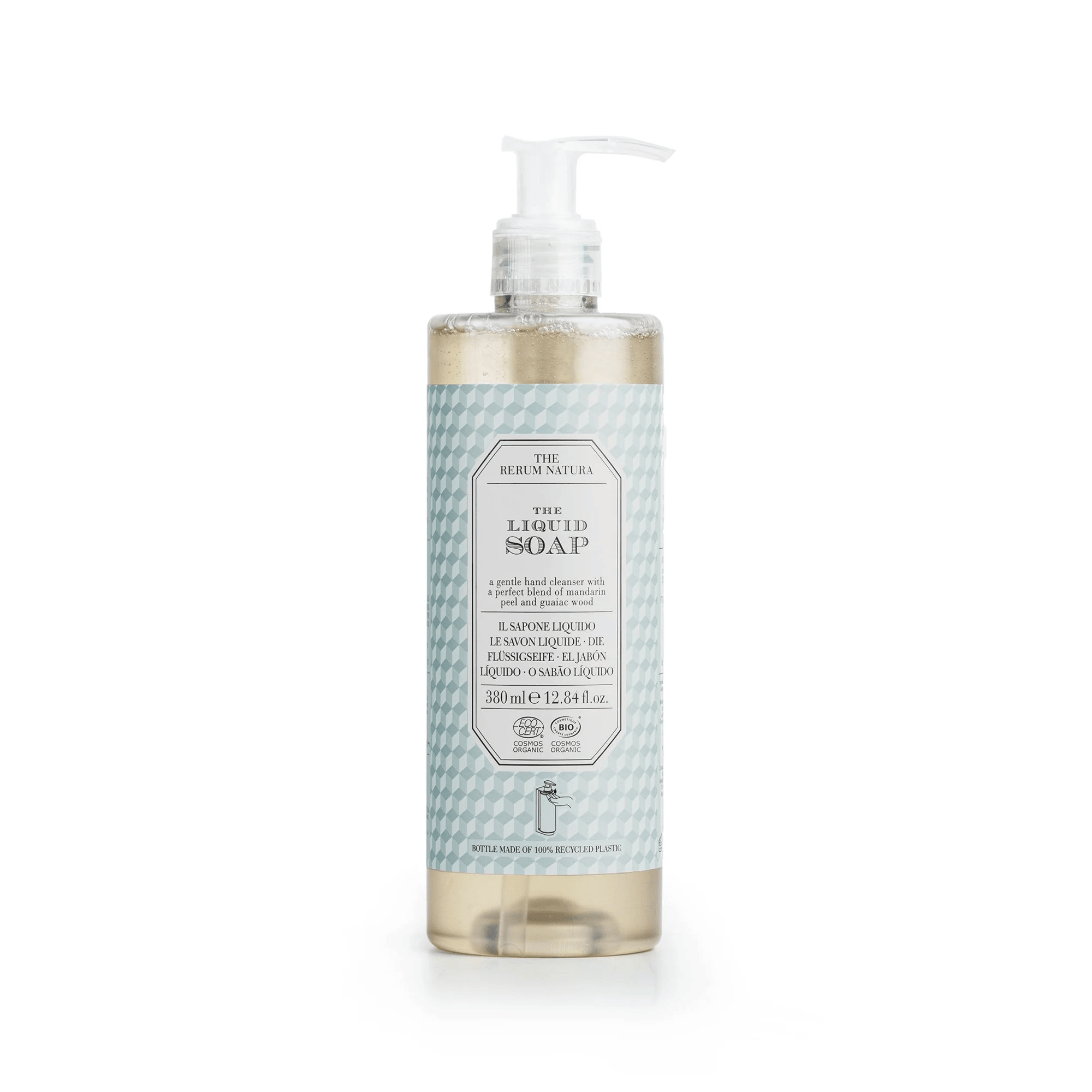 JABÓN LÍQUIDO MANOS THE RERUM NATURA RELLENABLE 380ML CJ 18UD