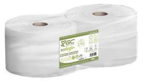 BOBINA INDUSTRIAL GC BLANCO 2C 400M 1212S ECO FARDO 2 ROLLOS