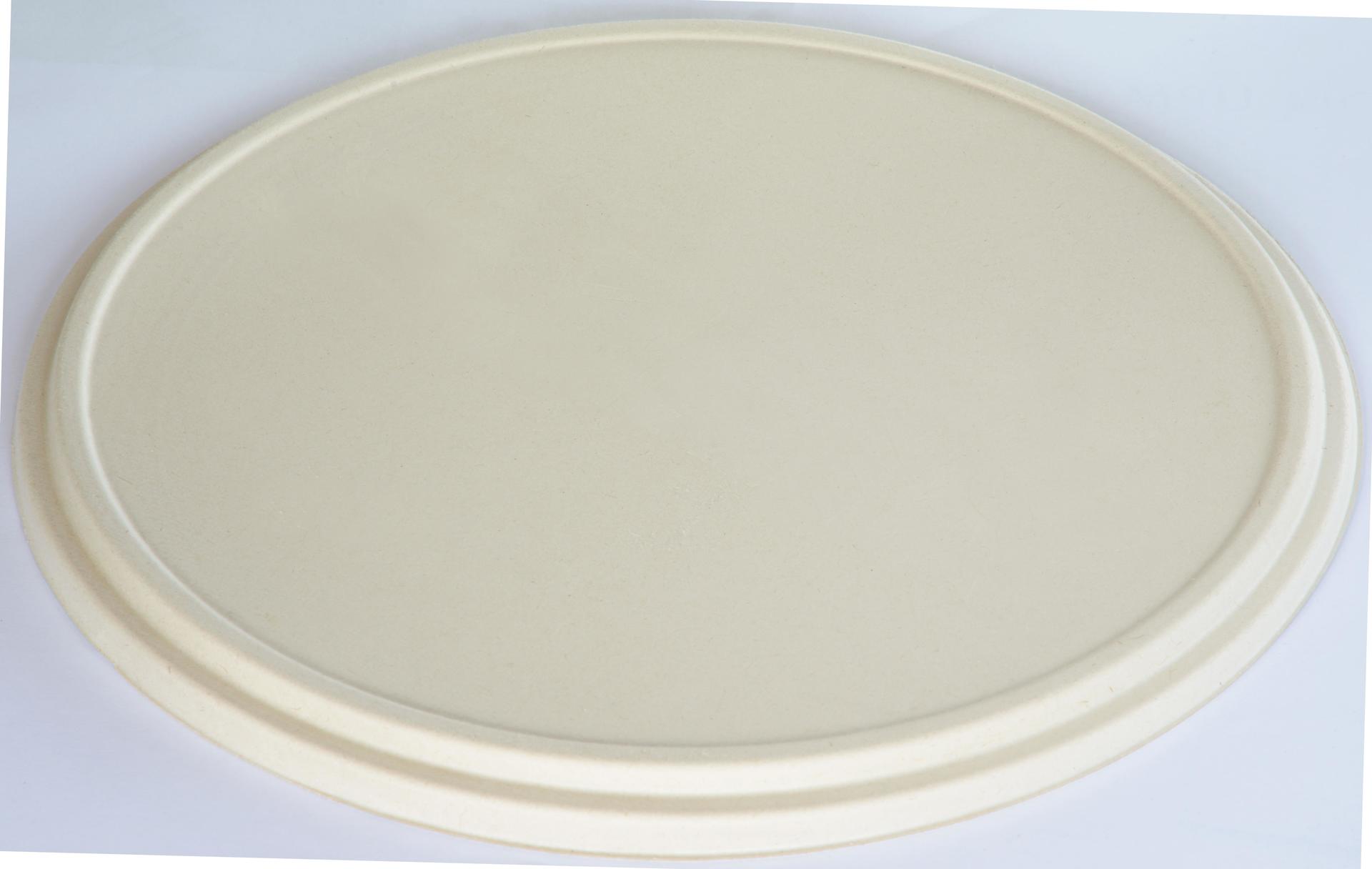 TAPA PARA CAJA DE PIZZA 168742 BAGAZO MARRÓN 363X363X19MM CJ 165UD