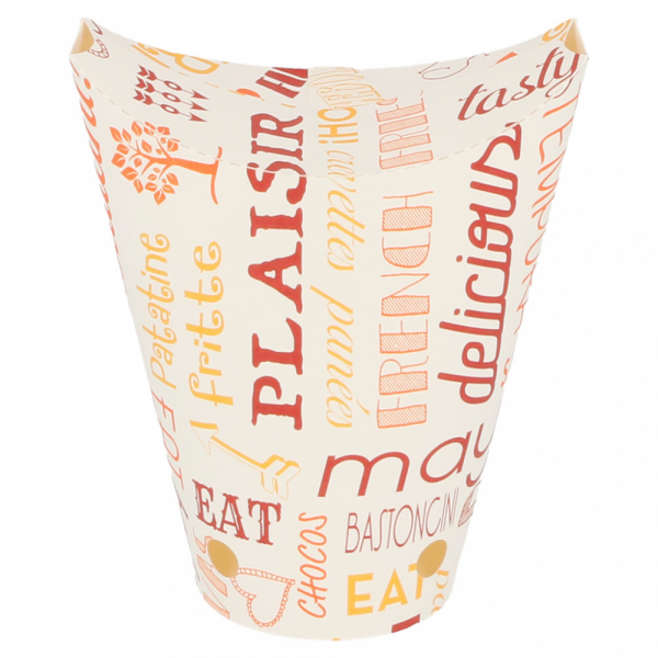 VASO PARA FRITOS PAROLE 360ML CJ 2500UD