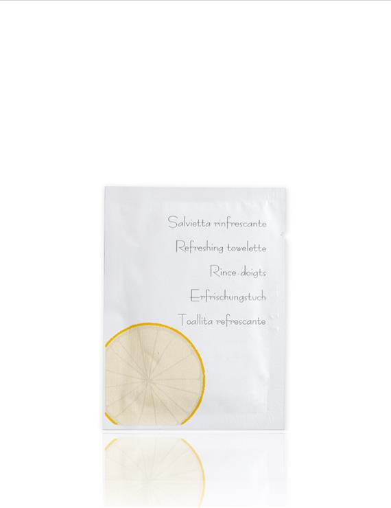 TOALLITA LIMÓN EN SOBRE PAPEL GRÁFICA COMPACT LÍNEA NEUTRA CJ 1000UD