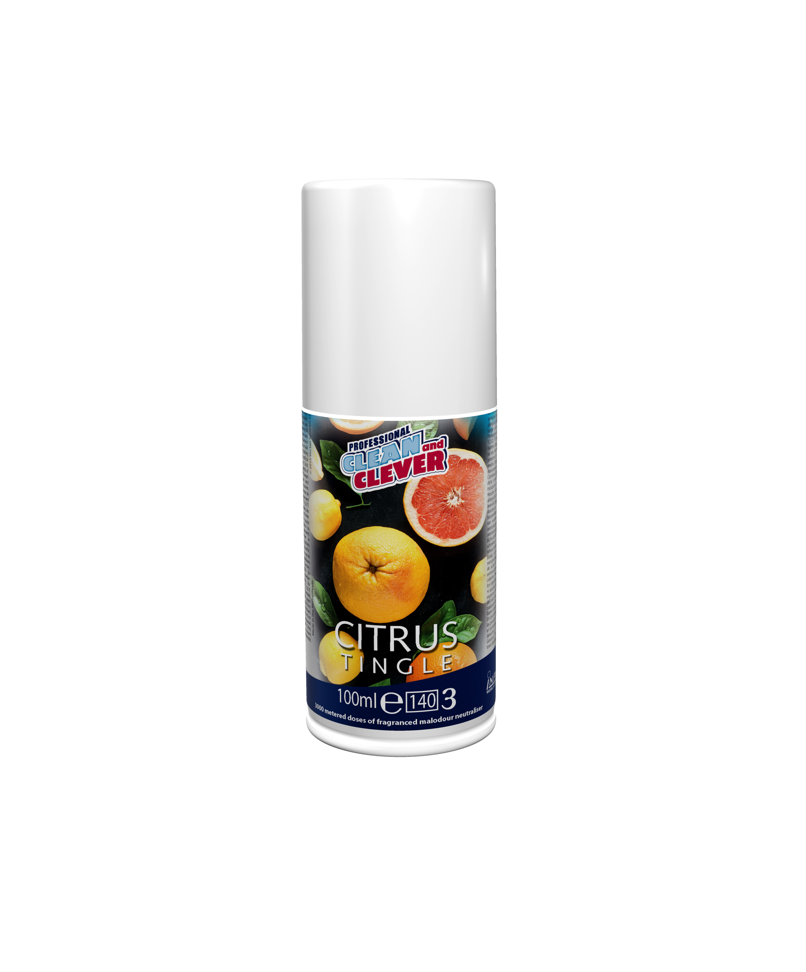 CARGA AMBIENTADOR CLEAN & CLEVER CITRUS TINGLE 100ML