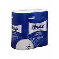 HIGIÉNICO DOM KLEENEX PREMIUM BLANCO 4C 19.2M/160S FARDO 24 ROLLOS