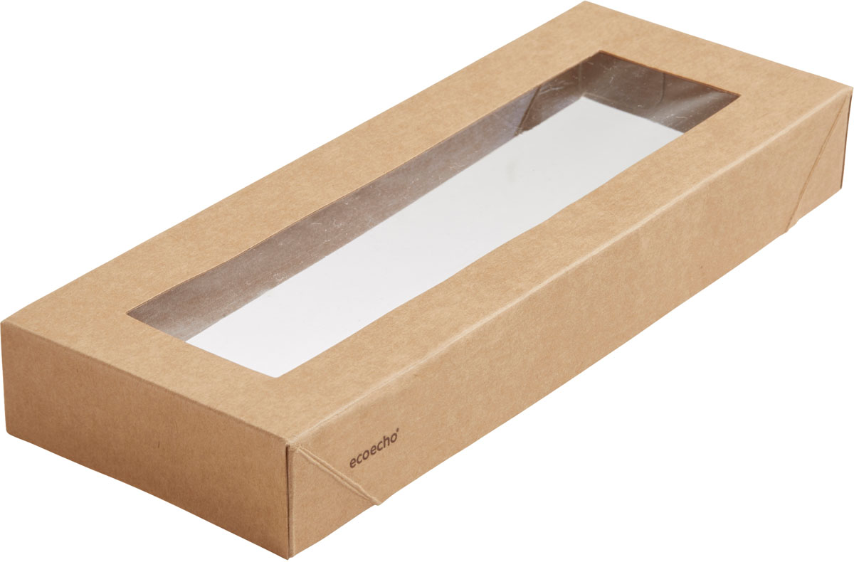 TAPA ABERTURA PARA CAJA VIKING SLIM BRICK 188100 CARTÓN/PLA MARRÓN 225X85X30MM CJ 300UD