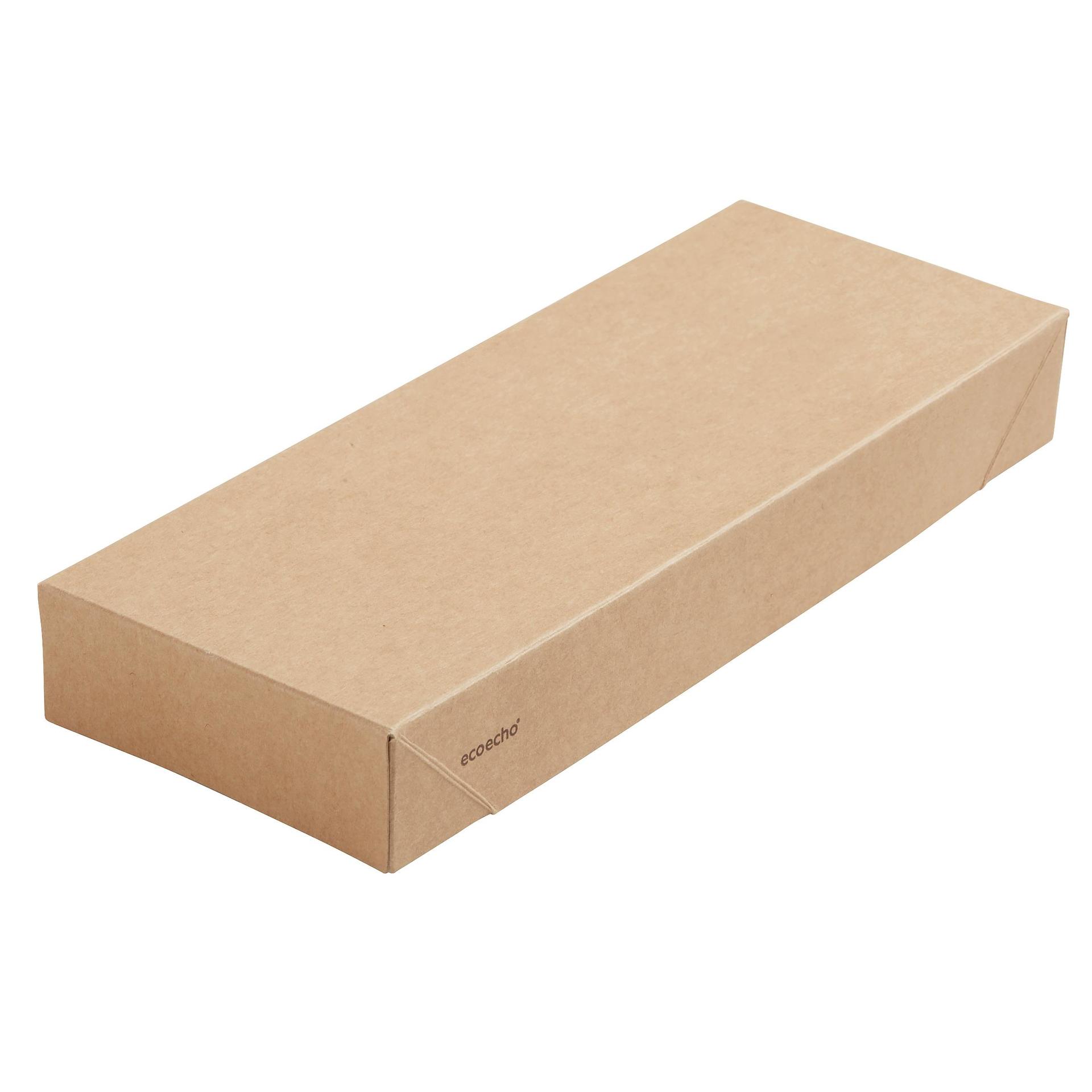 TAPA PARA CAJA VIKING SLIM BRICK 188100 CARTÓN PLA MARRÓN 225X85X30MM CJ 300UD