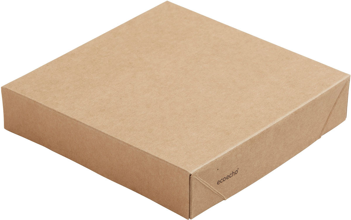 TAPA PARA CAJA VIKING BLOCK CARTÓN MARRÓN 140X140X29MM CJ 300UD