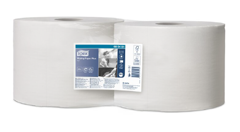 BOBINA INDUSTRIAL TORK BLANCO 2C 400M 1143S FARDO 2 ROLLOS