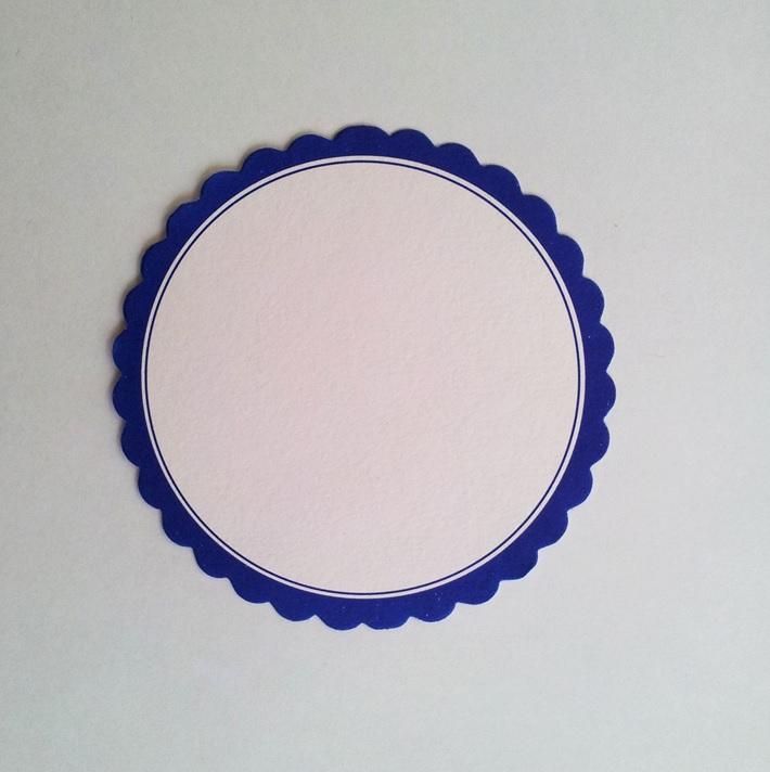 POSAVASOS STANDARD BLANCO 8,5CM CJ 15000UD