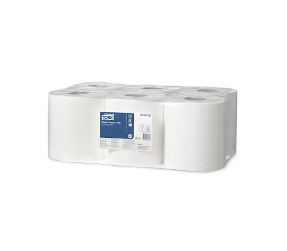 BOBINA SECAMANOS TORK BLANCO 1C 300M 858S FARDO 6 ROLLOS
