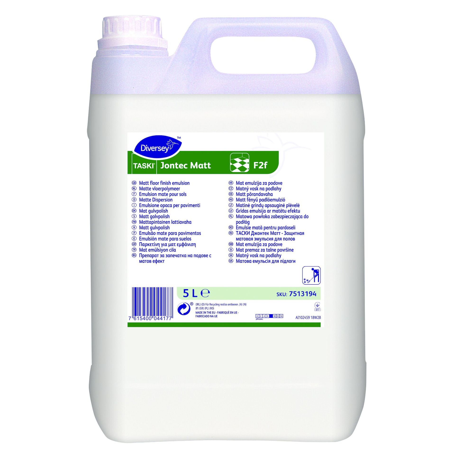 EMULSIÓN SATINADA SUELOS JONTEC MATT F2F GFA 5L