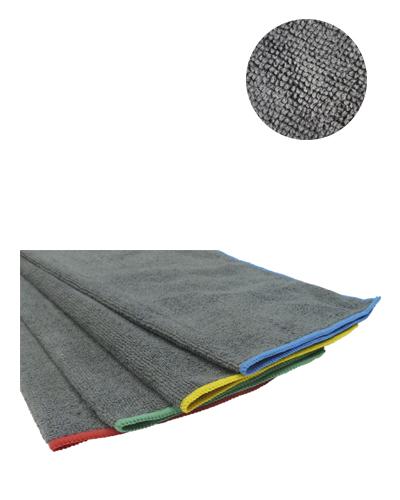 BAYETA MICROFIBRA JIM GRIS/AMARILLO 38X40 PQ 10UD