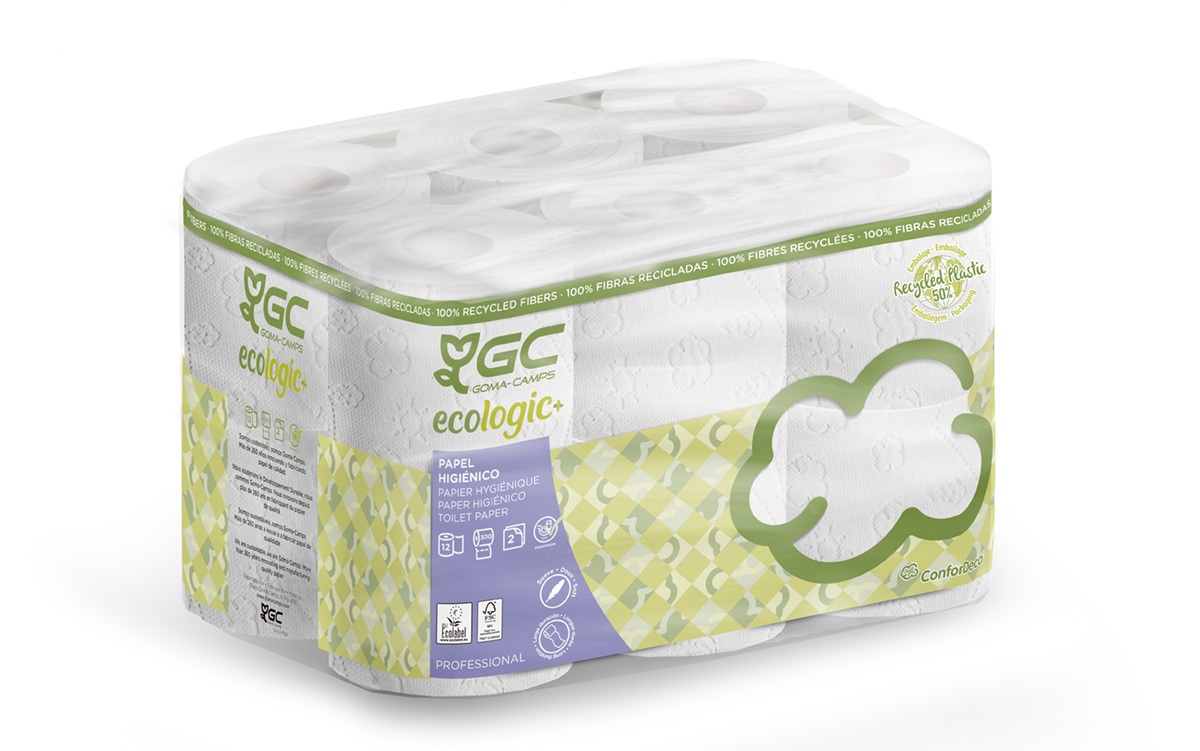 HIGIÉNICO DOM GC ECO 2C 35M/345S FARDO 96 ROLLOS