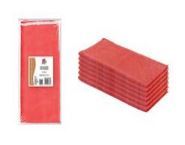 BAYETA MICROFIBRA ROJA 30X40
