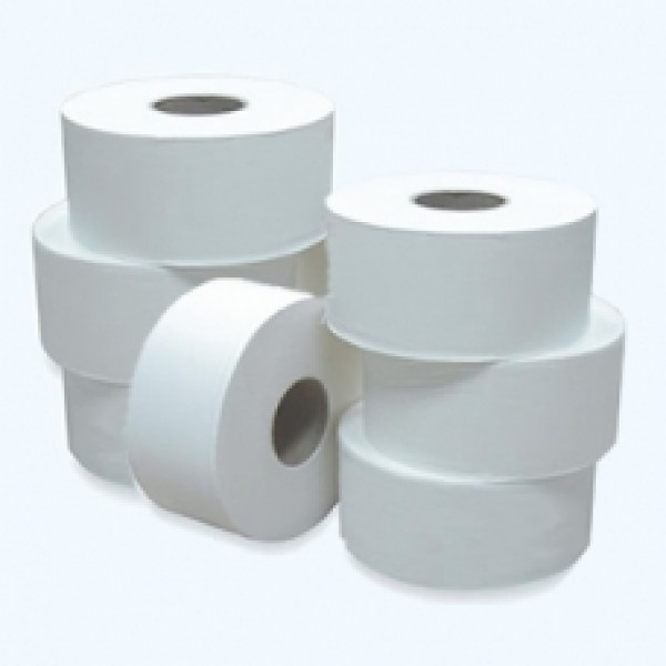 Papel Higiénico Industrial Blanco (1 rollo) - TusPrendasDesechables