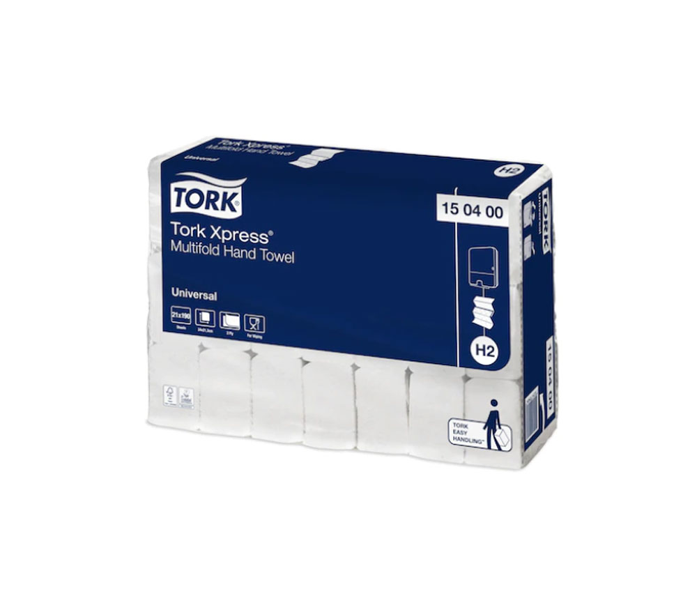 TOALLAS SECAMANOS TORK H2 2C PLEG Z CJ 21 PQ 190S