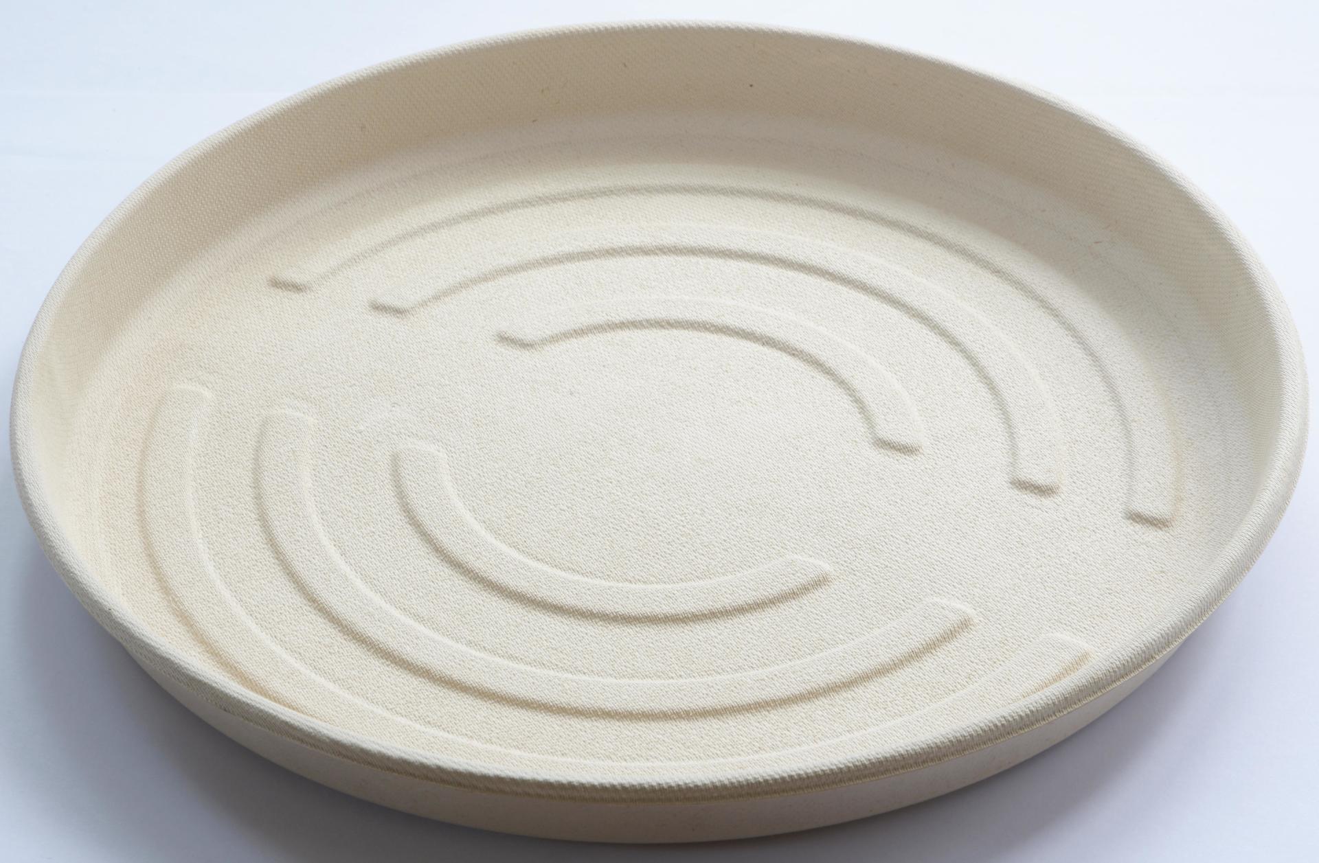 CAJA DE PIZZA BAGAZO MARRÓN 356X356X34MM CJ 165UD